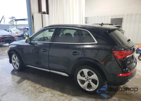 2021 Audi Q5 Premium Plus from USA, damaged, VIN WA1BAAFY3M2025889